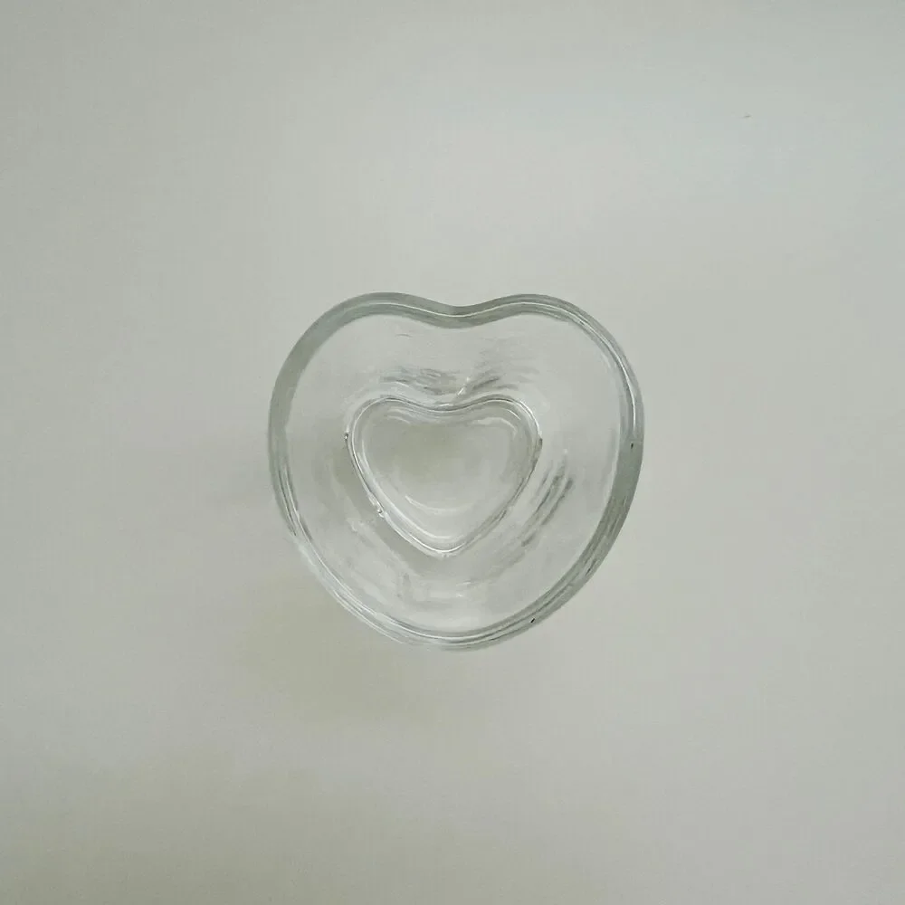 PRECIOUS HOME Heart Shaped Glass Shooters, Set of 6